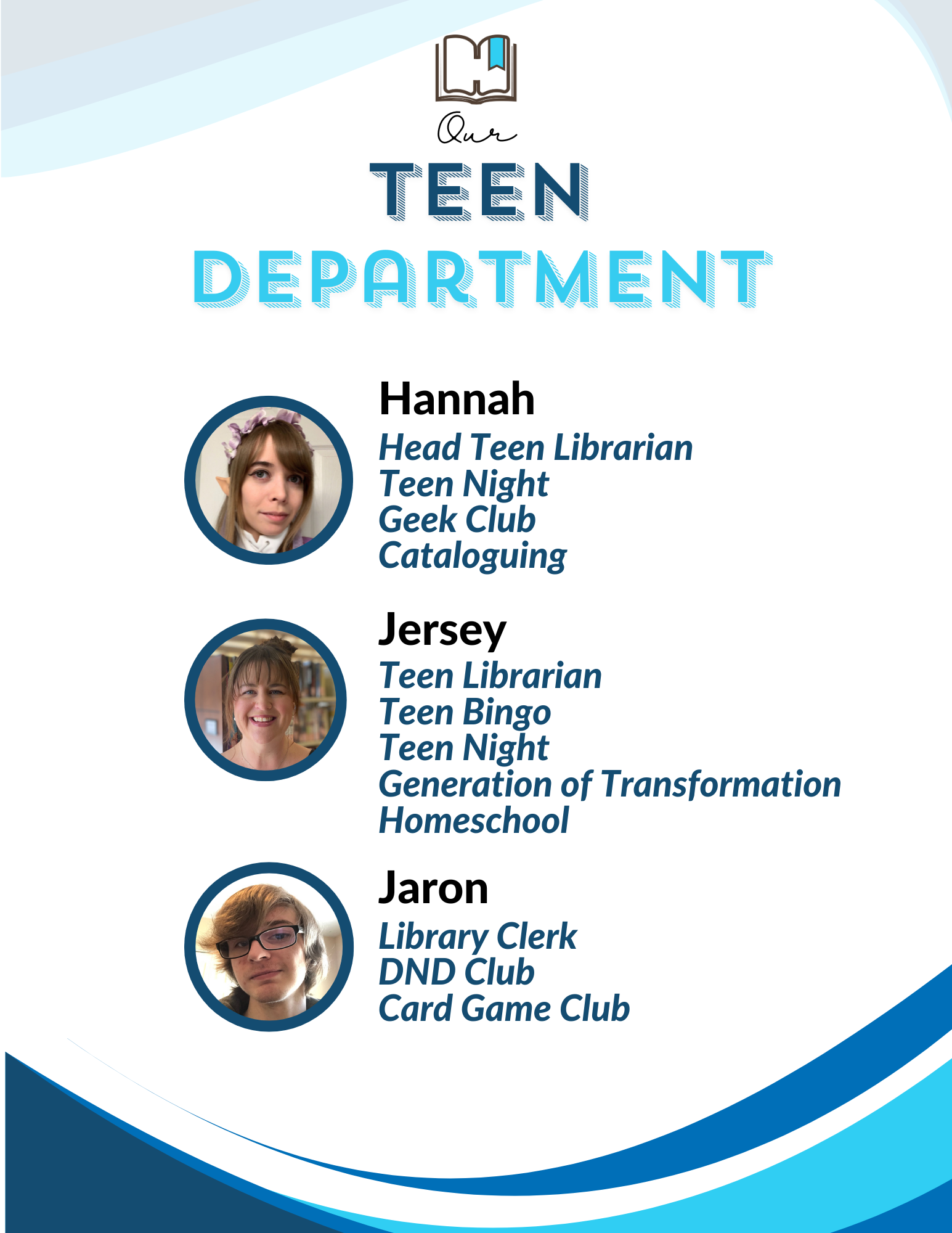 Meet the Librarians: Teen Department